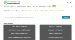 Desktop Screenshot of co-oplaw.org